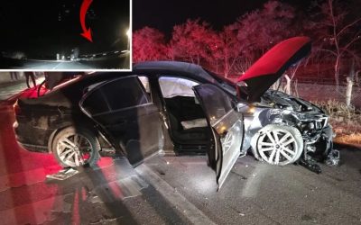 AK Partili vekilin ölümden döndüğü kaza kamerada!