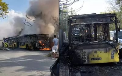 Büyükçekmece’de kamyonet yangını: Araç kullanılamaz hale geldi