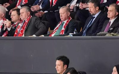 Erdoğan, Milli Basketbol Takımı Maçını İzledi