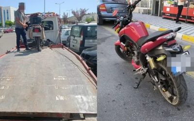 Nevşehir’de Motosiklet Sürücülerine Kamyonet Arkasında Ceza