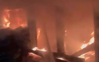 Rize’de 3 Katlı Binanın Kömürlüğünde Yangın Çıktı