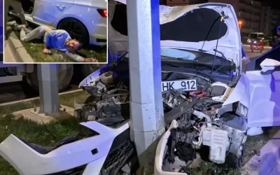 Yolda iki kaza! Yaralı sürücünün şaşırtıcı sözleri
