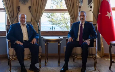 Hakan Fidan, Hamas Üyeleri ile Diplomatik Görüşme Yaptı