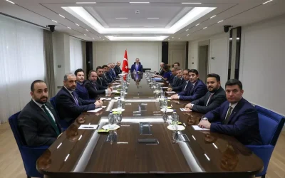 Hakan Fidan, MÜSİAD Heyetiyle Görüştü