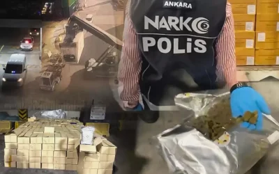 Derince Limanı’nda dev operasyon! 1.5 tonun üzerinde uyuşturucu bulundu.