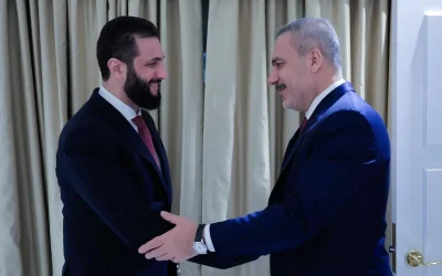 Hakan Fidan, Washington’da Suriye Lideri ile Görüştü