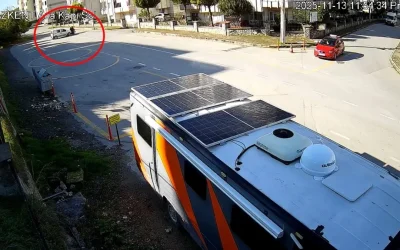 Mudanya’da Ehliyetsiz Sürücü Kuryeye Çarptı, Yaralı!