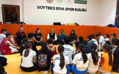 ERVA Spor Okulu’nda Değerler Eğitimi Veriliyor