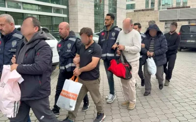 Samsun’da FETÖ Operasyonu: 1 Ev Hapsinde, 4 Serbest