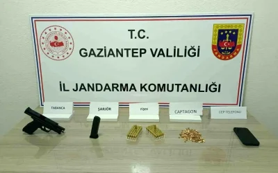 Gaziantep’te Operasyon: 200 Captagon Hapı Yakalandı