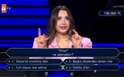 İthal nedir? (Kim Milyoner Olmak İster?)