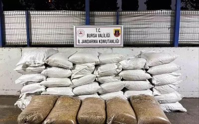 Bursa’da Kaçak Sigara Operasyonu: 434 Bin Makaron Yakalandı