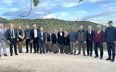 Kaymakam Kılıç Gölpazarı Köylerini Gezdi