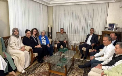 MHP Genel Sekreteri Büyükataman, Komşuları Ziyaret Ediyor