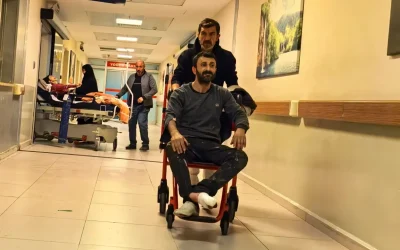 Motorlu testere kazasında ayak başparmağı kayboldu.