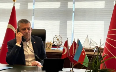 CHP Lideri Özgür Özel, Azerbaycan Cumhurbaşkanı Aliyev ile Görüştü