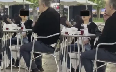 Çocuk ailesiyle sigara içti ve halka çıkardı!