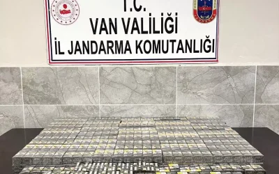Van’da 3,075 Paket Kaçak Sigara Yakalandı