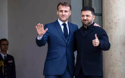 Zelenskiy ve Macron, Barış Planı İçin Paris’te Görüşecek