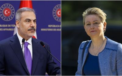 Dışişleri Bakanı Fidan, İngiliz mevkidaşı Cooper ile görüştü