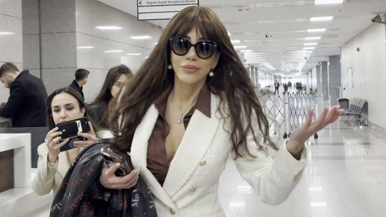 Ela Rumeysa Cebeci adliyeye geldi