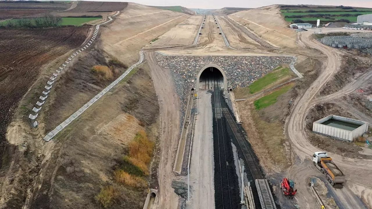 Halkalı-Kapıkule Demir Yolu Projesi’nde İlk Etap Tamamlanmak Üzere