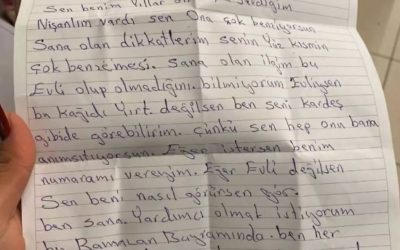 İş Yerinde Çalıştığı 60 Yaşındaki Adamın Mektubu Sosyal Medyada Gündem Oldu