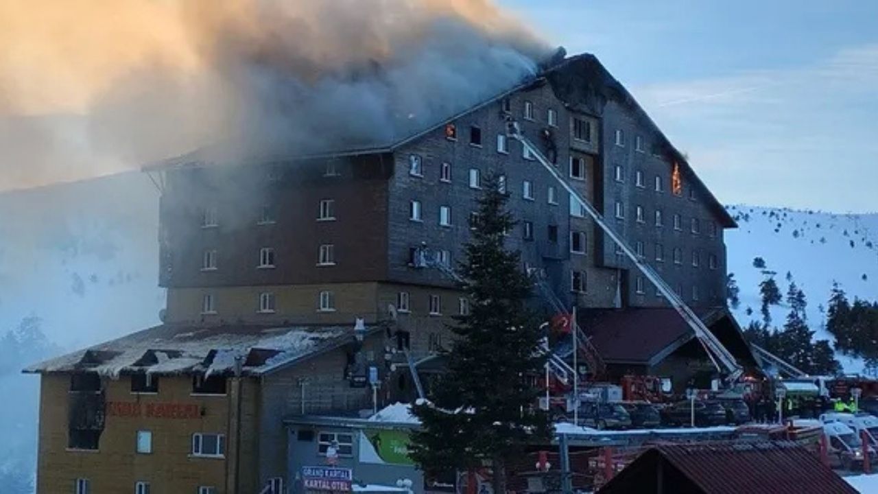 Kartalkaya Yangını Sonrası TBMM’den Oteller İçin Yangın Önlemleri Raporu
