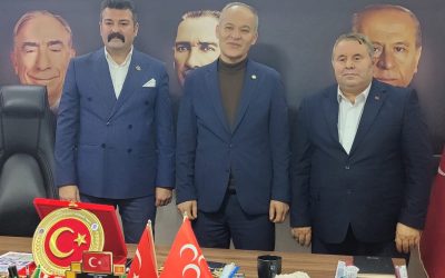 Yazar Gazetesi’nden MHP Balıkesir İl Başkanı Niyazi Tunç’a Nezaket Ziyareti