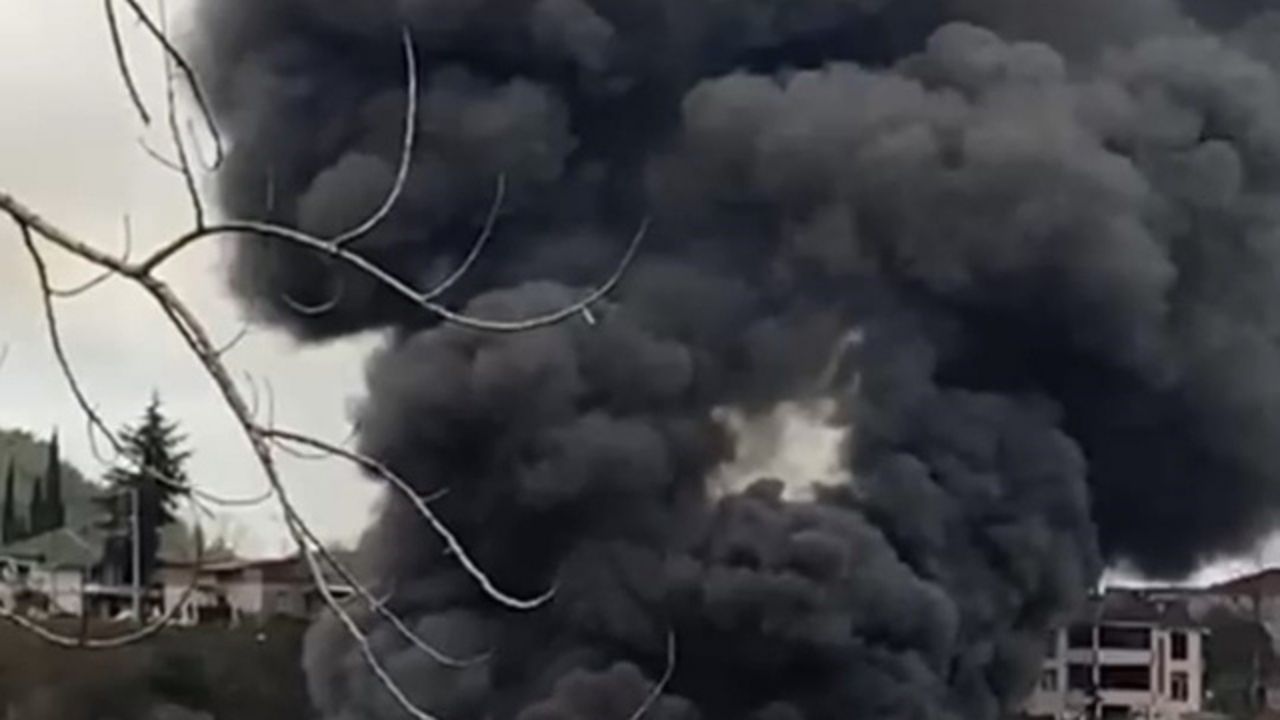 Sera Gölü’ndeki Turistik Tesiste Yangın Ahşap Yapı Kullanılamaz Hale Geldi