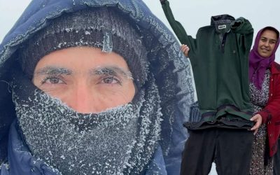 Sibirya soğukları Türkiye’yi dondurdu: Saçlar, kirpikler, çamaşırlar kısa sürede donuyor