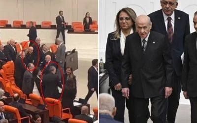 TBMM’de bütçe görüşmelerinin son gününe damga vuran görüntü: Tokalaşma olmadı