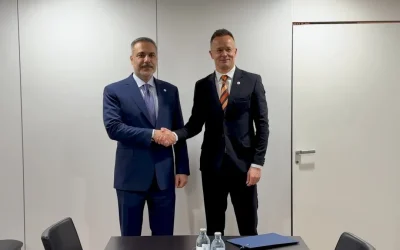 Bakan Fidan, Macaristan Dışişleri Bakanı ile görüştü