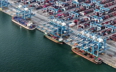 Çin’in Yeni Ticaret Koridorunda 5 Milyon TEU Yük Taşındı