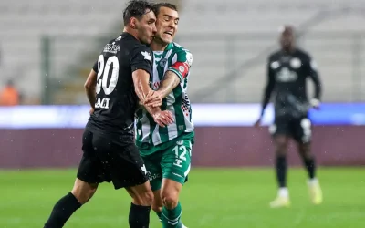 Konya’da 2 gol atıldı, galibiyet yok