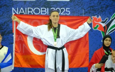Zehra Begüm Kavukcuoğlu, Ümitler Tekvando Şampiyonası’nda altın madalya aldı