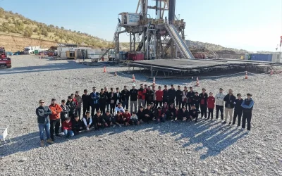 Silopi’deki Dader-1 Sondaj Sahası Lise Öğrencilerini Misafir Etti