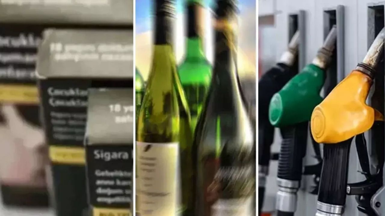 Akaryakıt, sigara ve alkollü içeceklerde ÖTV zammı açıklandı